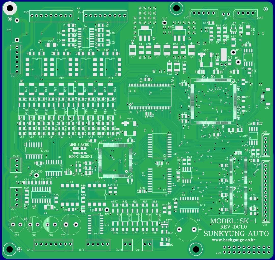 직접 설계한 기판의 PCB 아트웍